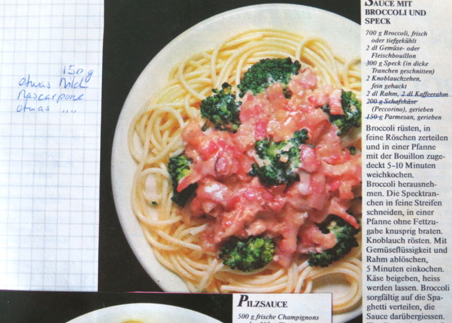 SPAGHETTI BROCCOLI SPECK